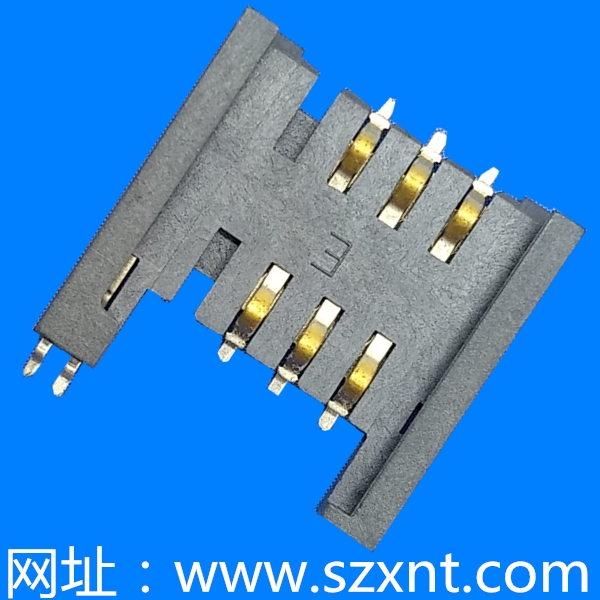 金华SIM 6+2pin WITH CD PIN