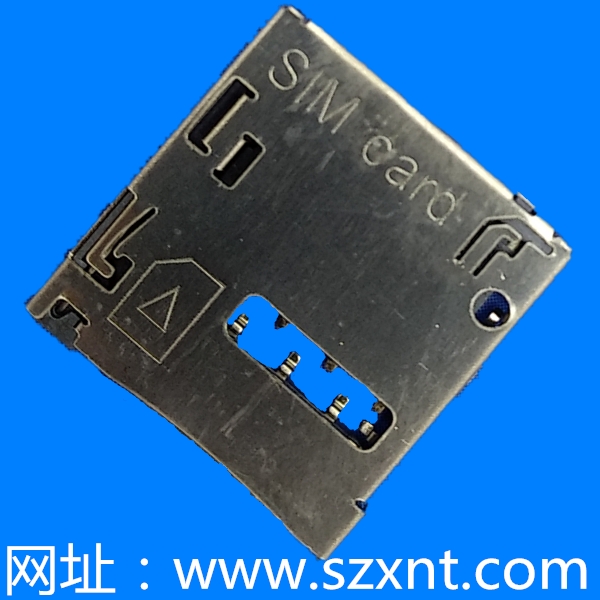 连云港micro sim 超薄 push type 1.27高带侦测端子