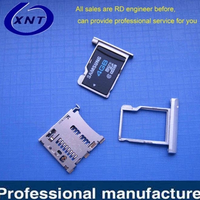 TF card holder TF/microSD with tray type