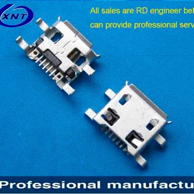 7PIN 10.25mm microUSB B type 5pin sink 0.72mm