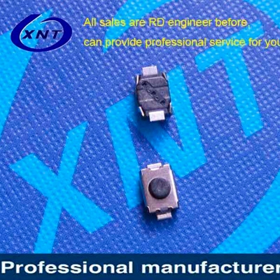 太仓TS-018-post 2pin Button SMT type Rectangular 2pin