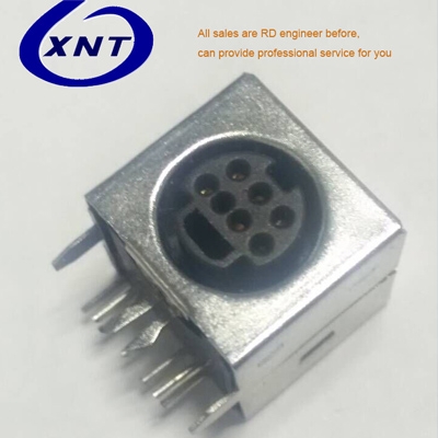 常熟MINI DIN Female 7PIN dip Enclosure DIP