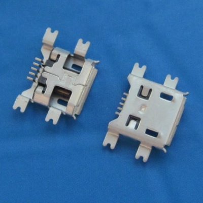 microUSB B type sink 1.27mm with flanged
