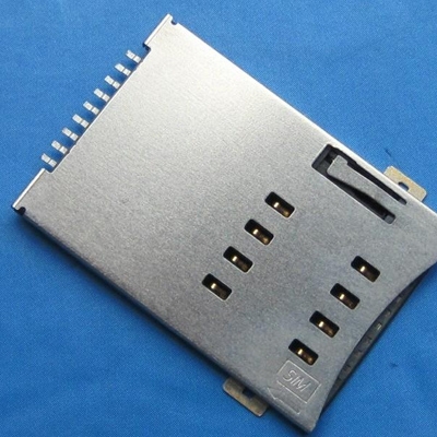 江苏SIM card push type 8+1Pin (H=1.5mm) with pillar detection